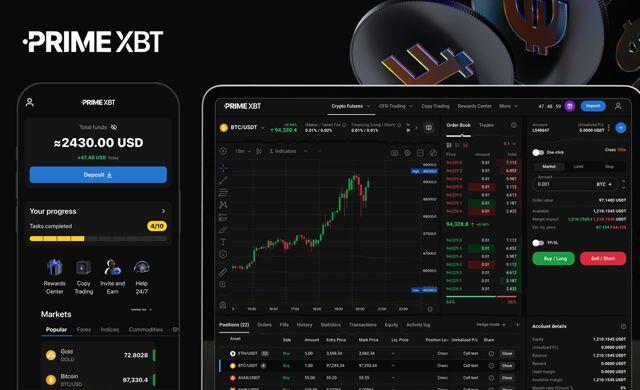 Platform Trading Terbaik untuk Crypto PrimeXBT